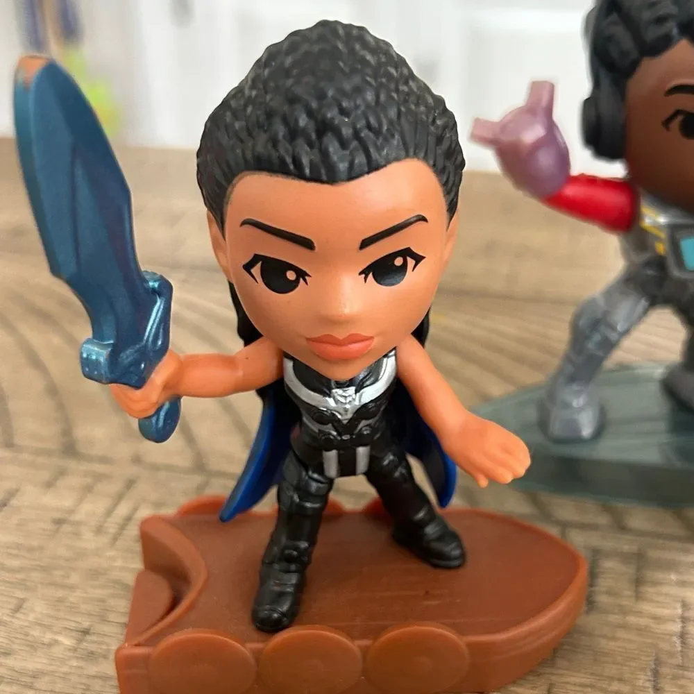 2022 Black Panther 🐆 Happy Meal 🥘 Toys 🧸 3 Superheroes